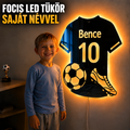 Lumigól – saját nevű focis LED tükör
